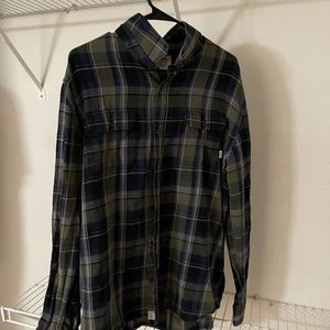 Vans Flannel Olive Green XL